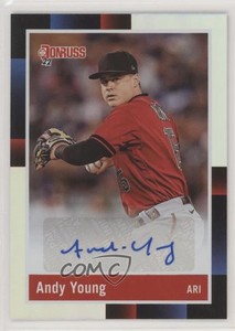 2022 Panini Donruss Retro 1988 Signatures Holo Andy Young #R88S-AY Auto
