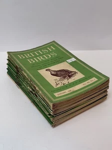 Britische Vögel (1940er/50er Jahre) Konvolut 24 historische Ornithologie Vogelbeobachtungszeitschriften - Bild 1 von 5