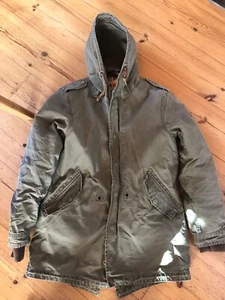 Scotch & Soda Herren Parka / Jacke / Mantel - Gr. L - grün - gebraucht - Bild 1 von 4
