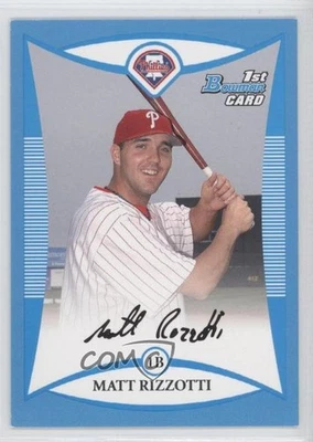 2008 Bowman Prospects Blue /500 Matt Rizzotti #BP87 - Image 1 of 2