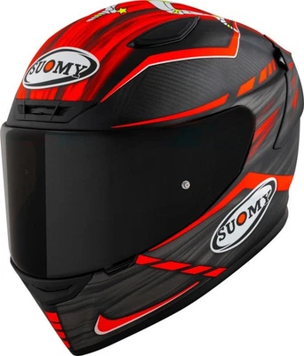 Casco de motocicleta Suomy TX-PRO Gary Johnson réplica rojo/negro Foto 1 de 4