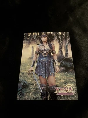 Xena Warrior Princess Promo Card The Gods Have Spoken Topps P1 Lucy Lawless 1997 - Image 1 of 4