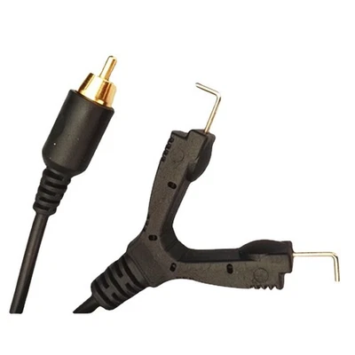 Black Professional PVC Soft Tattoo Clip Cord L 2m for Tattoo Machines - Image 1 of 3