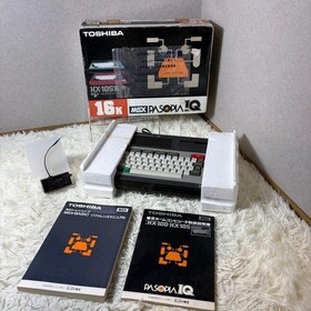 TOSHIBA MSX HX-10S K Black Home Computer Made in Japan Used with Box from Japan