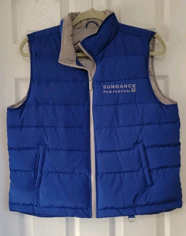 Sundance Film Festival Insulated Down Puffer Vest Mens Large Kenneth Cole - Image 1 of 4