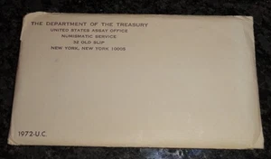 1972 Uncirculated Coin Set U.S Mint Original Government Packaging OGP - Picture 1 of 6