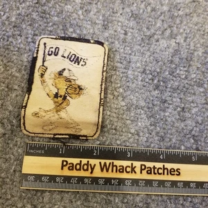 Vintage Go Lions Patch Distressed - Bild 1 von 2