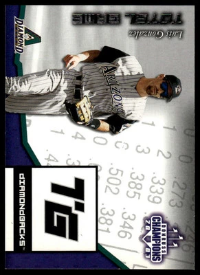 Luis Gonzalez 2003 Donruss Champions #TG-11 Total Game Arizona Diamondbacks - Image 1 of 2