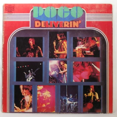 POCO ‎– Deliverin' 1970 1st UK ISSUE LP VG+/NM , Buffalo Springfield Eagles - Image 1 of 4