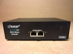 BLACKBOX SERVSWITCH CATX PS/2 MICRO EXTENDER ACY3222A Local EXCL PSU - Afbeelding 1 van 3