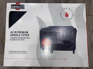 Nexgrill 42 in Premium Griddle Cover 2 Burner Black Vent Tent Grill BBQ NIB - Picture 1 of 4