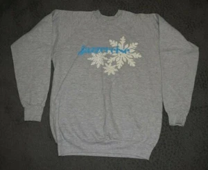 VINTAGE Jazzercise Snowflake Crewneck Sweatshirt grau Gr. XL 80er oder 90er - Bild 1 von 5