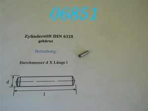 25 PIN CILÍNDRICO 4x16 mm TOLERANCIA M6 -DIN 6325- - Imagen 1 de 1