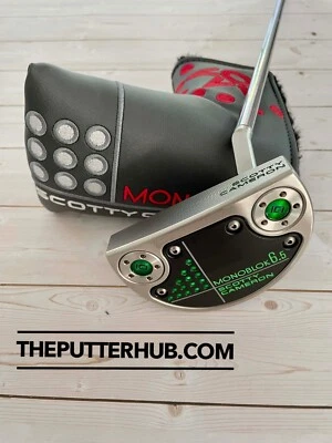 *NEW* Scotty Cameron Limited Monoblok 6.5 Custom Black/Green 35in Putter - Image 1 of 4