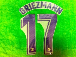 OFFIZIELLER FC BARCELONA AWAY 2019-20 LA LIGA SPIELER AUSGABE DRUCK - Bild 1 von 8