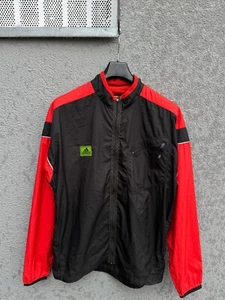 Vintage Adidas Equipment Cycling Jacket Size L Stow-Away Black - Picture 1 of 14