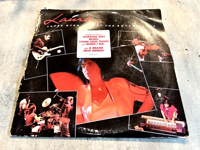 LAURA NYRO Live at the BOTTOM LINE 2 LP   1989 Cypress  W/ Lyrics YL6430 PROMO - Image 1 of 4