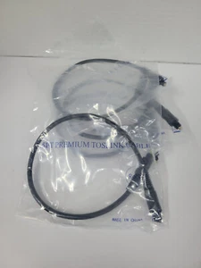 Lot of 5 -  1.5ft Toslink Cable Fiber Optical Digital Audio SPDIF Sound Bar Cord - Picture 1 of 4