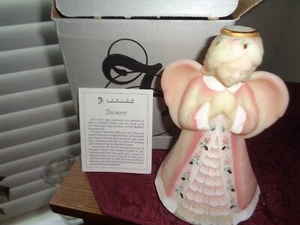 Fenton Burmese 100th Limited Edition Hand Painted Angel 5014 XG NIB 2005 - Picture 1 of 7