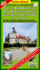 Wanderkarte "Gera, Bad Köstritz, Bad Klosterlausnitz Verlag Dr. Barthel - Imagen 1 de 1