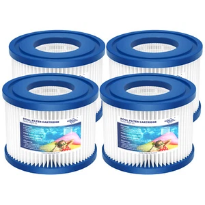 4 Pack Type VI Hot Tub SPA Pool Filter Replacement For Coleman Saluspa Lay-Z-Spa - Picture 1 of 8