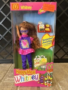 Muñeca Whitney Happy Meal Mattel McDonalds 1993 vintage nueva en caja original - Imagen 1 de 7
