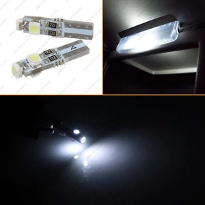 4pcs 37 74 T5 Wedge Sun Visor Vanity Mirror White LED Lights Bulb Replacement - Picture 1 of 6