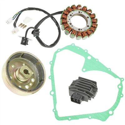 Stator Regulator Flywheel For Suzuki LT-A400 LTA400 Eiger 400 2x4 4X4 Auto 02-07 - Image 1 of 4