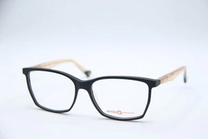NEW ETNIA BARCELONA DOROTHY BKCO BLACK CRYSTAL BROWN AUTHENTIC EYEGLASSES 56-15 - Picture 1 of 5