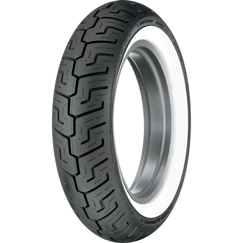 Neumático trasero Dunlop D401 Bias Whitewall 150/80B16 (V-Twin/Cruiser) 45064563 Foto 1 de 1