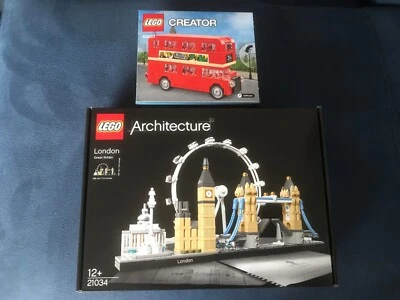LEGO Creator & Architecture London Sets (21034) London (40220) London Bus (New) - Image 1 of 2