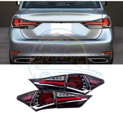 4PCS LED Tail Light Assemblies Upgrade For Lexus GS200 GS300 GS350 2013-2020 - Image 1 of 4