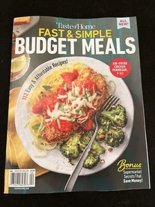 Taste of Home Magazine Fast & Simple Budget Meals 2023 -Brand New! - Picture 1 of 5