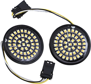 Insertos de señal de giro LED sin halo sólidos Dynamics Genesis 4 personalizados GEN-4-AW-JAE - Imagen 1 de 1