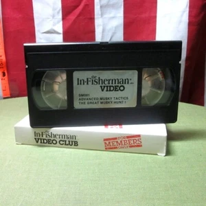 ADVANCED MUSKY TACTICS In Fisherman VHS instructional fishing Great Hunt 1989 - Picture 1 of 1