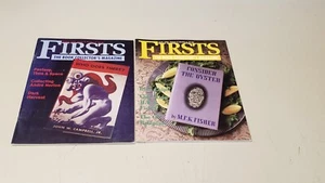 FIRSTS, THE BOOK COLLECTOR'S MAGAZINE - APRIL & OCT - 1996  +DM+ - Picture 1 of 1