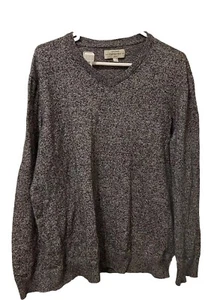 Hawker Rye Cashmere Sweater Woman's Size Xl Heather Gray Cotton Cozy Pullover - Picture 1 of 6