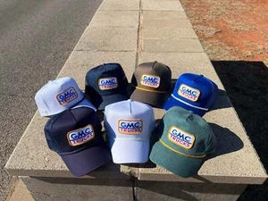 Vintage Chevy GMC Rope Snapback Trucker Hat GMC Truck Lovers - Stylish Headwear - Picture 1 of 15