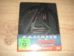Avengers Age of Ultron 3D Blu-Ray Steelbook Limited Edition NEU  - Bild 1 von 2