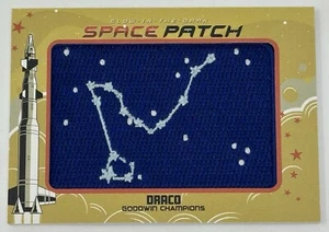 2023 Goodwin Champions Glow-In-The-Dark Space Patch #GSP-16 Draco Constellation - Picture 1 of 2