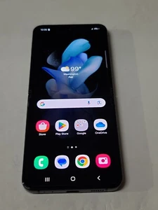 Samsung Galaxy Z Flip4 SM-F721U,256 GB, Graphite,Unlocked,Fair Cond:RA439 - Zdjęcie 1 z 9