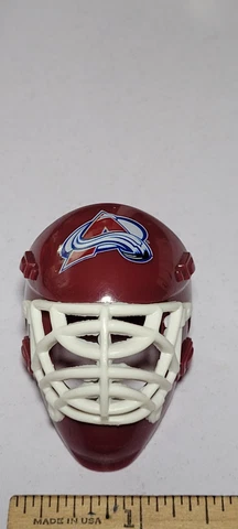 Colorado Avalanche Franklin Miniature Hockey Helmet NHL Mask Rare Central Divisi Cover