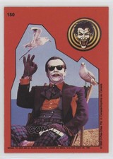 1989 O-Pee-Chee Batman The Joker #150 0r7h
