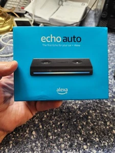 Amazon Echo Auto (1st gen) - The First Hands Free Alexa for Your Car with Voice - Picture 1 of 3