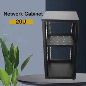 20U-Server-Rack mit offenem Rahmen 19 Zoll freistehender Netzwerk-Server-Rack - Afbeelding 1 van 11
