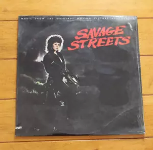 SAVAGE STREETS SOUNDTRACK LP SEALED 12" VINYL RECORD - (MCA -6134) RARE HTF - Picture 1 of 4