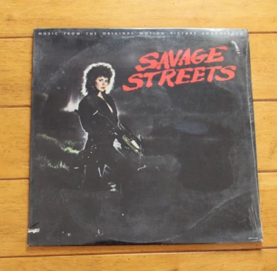 SAVAGE STREETS SOUNDTRACK LP SEALED 12" VINYL RECORD - (MCA -6134) RARE HTF Foto 1 de 4