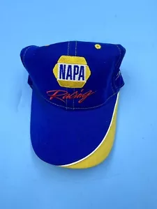 Martin Truex Jr. #56 Hat Cap NASCAR Napa Racing Napa Blue Yellow - Picture 1 of 7