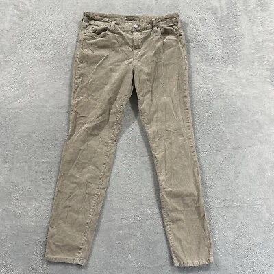Kut From The Kloth Pants Women's 12 Corduroy Light Beige Skinny Stretch Diana - Image 1 of 4