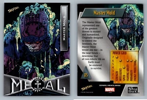 MASTER MOLD #85 - 2020 Marvel X-Men Metal Universe Black Epack Exclusive - Picture 1 of 1